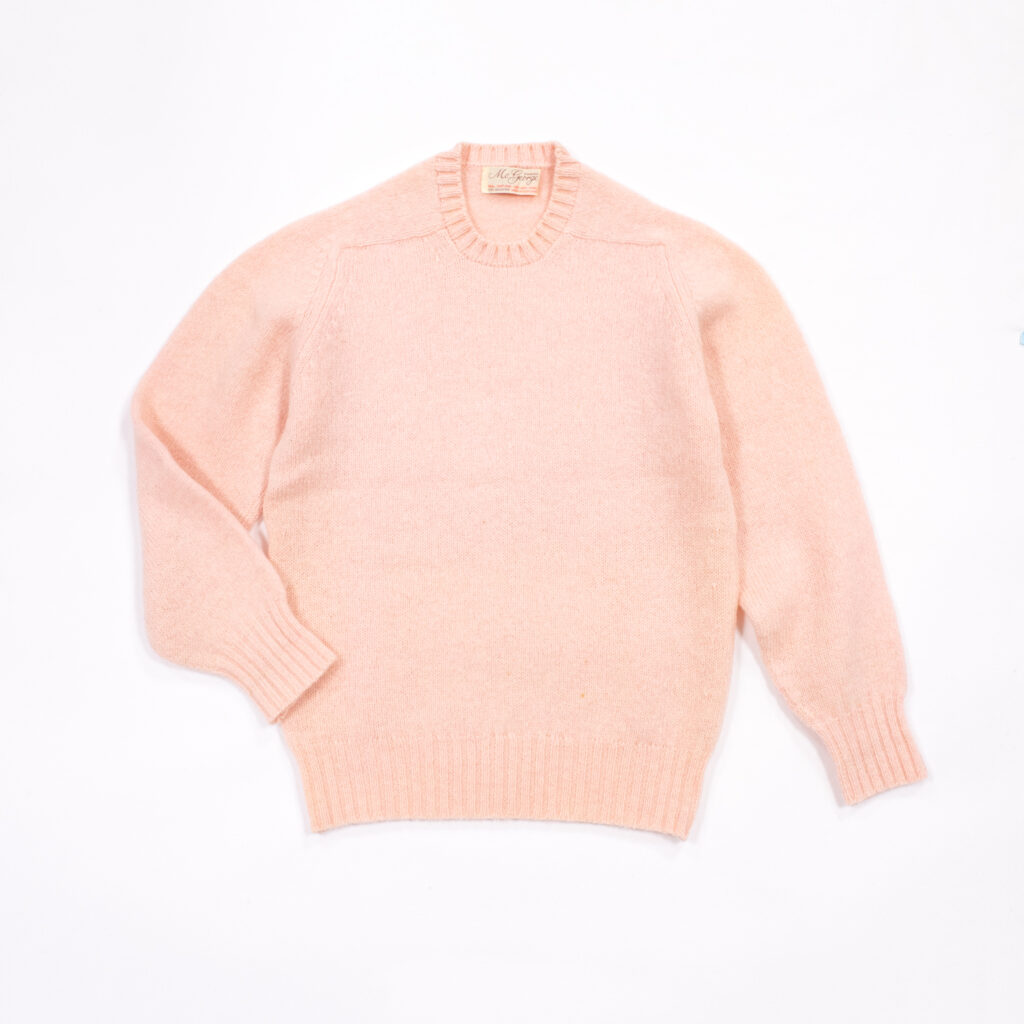 マックジョージ・シェットランドセーター・スプリングパフューム