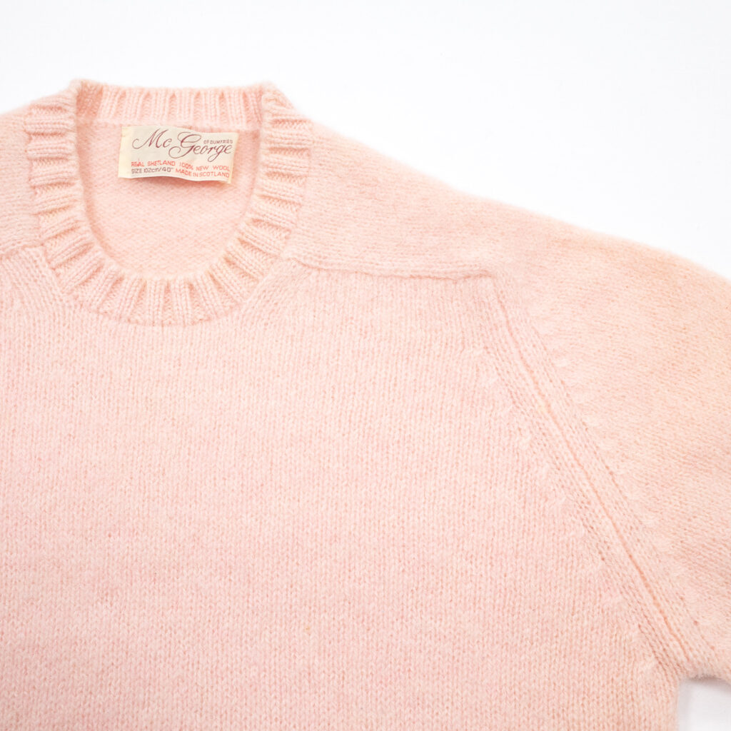 マックジョージ・シェットランドセーター・スプリングパフューム